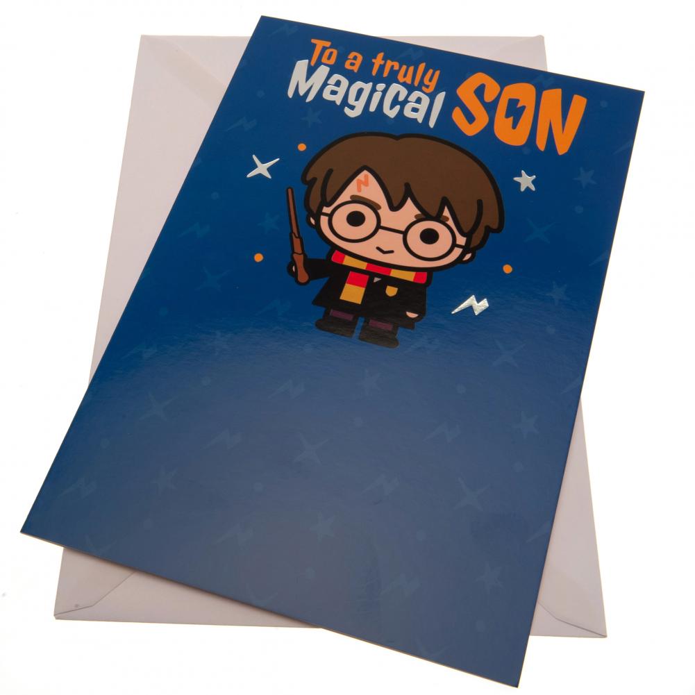 Harry Potter Chibi Birthday Card for Son: 1 - Greeting Cards By Harry Potter