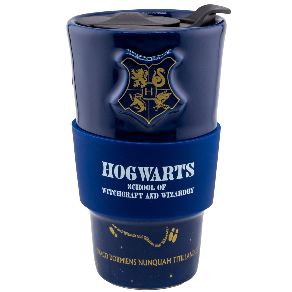 Hogwarts Houses Ceramic Travel Mug: 1 - Mugs By Harry Potter