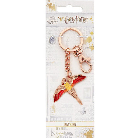 Fawkes Phoenix Charm Keyring: 2 - Keyrings By Harry Potter