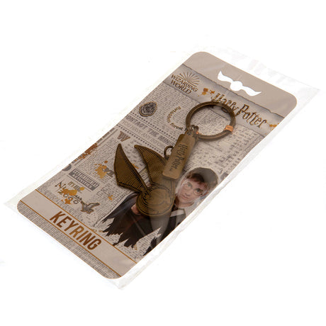 Golden Snitch Charm Keyring: 3 - Keyrings By Harry Potter