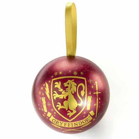 Gryffindor Christmas Bauble with Necklace: 2 - Christmas Baubles By Harry Potter