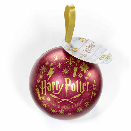 Gryffindor Christmas Bauble with Necklace: 3 - Christmas Baubles By Harry Potter