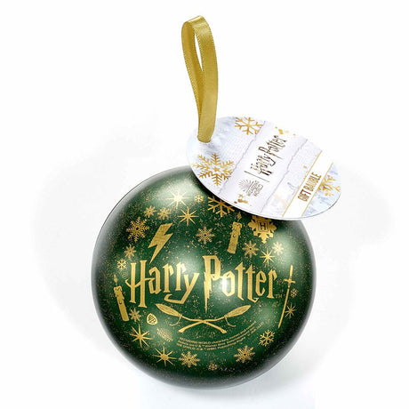 Slytherin Christmas Bauble with Necklace: 3 - Christmas Baubles By Harry Potter