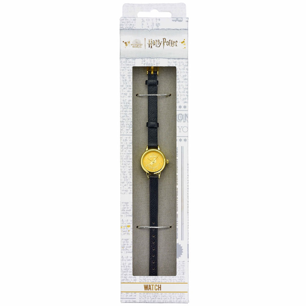 Hufflepuff Colour Dial Ladies Watch: 3 - Watches By Harry Potter