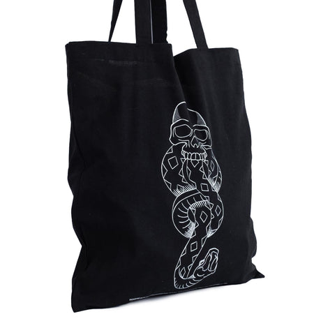 Dark Mark Canvas Tote Bag: 1 - Bags By Harry Potter