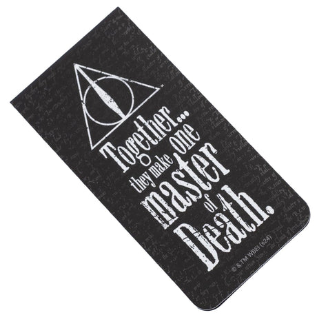 Harry Potter Deathly Hallows Magnetic Bookmark: 4 - Bookmarks By Harry Potter