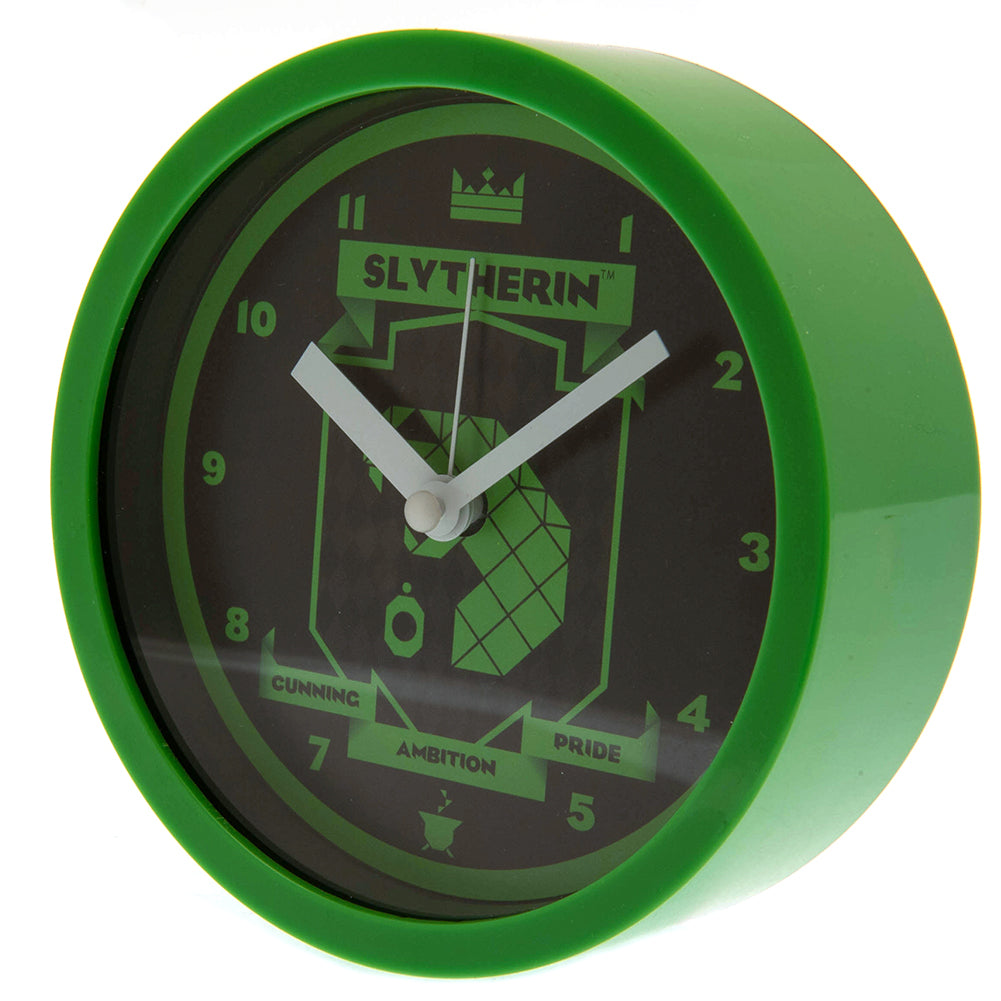 Slytherin Crest Desktop Clock: 1 - Clocks By Harry Potter