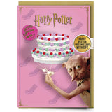 Harry Potter Dobby Greetings Card with Badge: 1 - Greeting Cards By Harry Potter