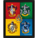 Harry Potter 3D House Crests Framed Picture: 2 - Wall Art By Harry Potter