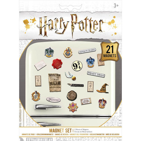 Harry Potter Fridge Magnet Set: 1 - Magnets By Harry Potter