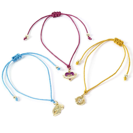 Golden Snitch Friendship Bracelet Set of Three: 1 - Jewellery By Harry Potter