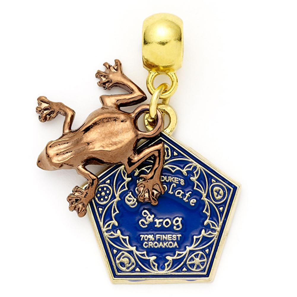 Gold Plated Chocolate Frog Charm: 1 - Jewellery By Harry Potter