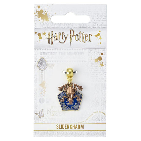 Gold Plated Chocolate Frog Charm: 2 - Jewellery By Harry Potter