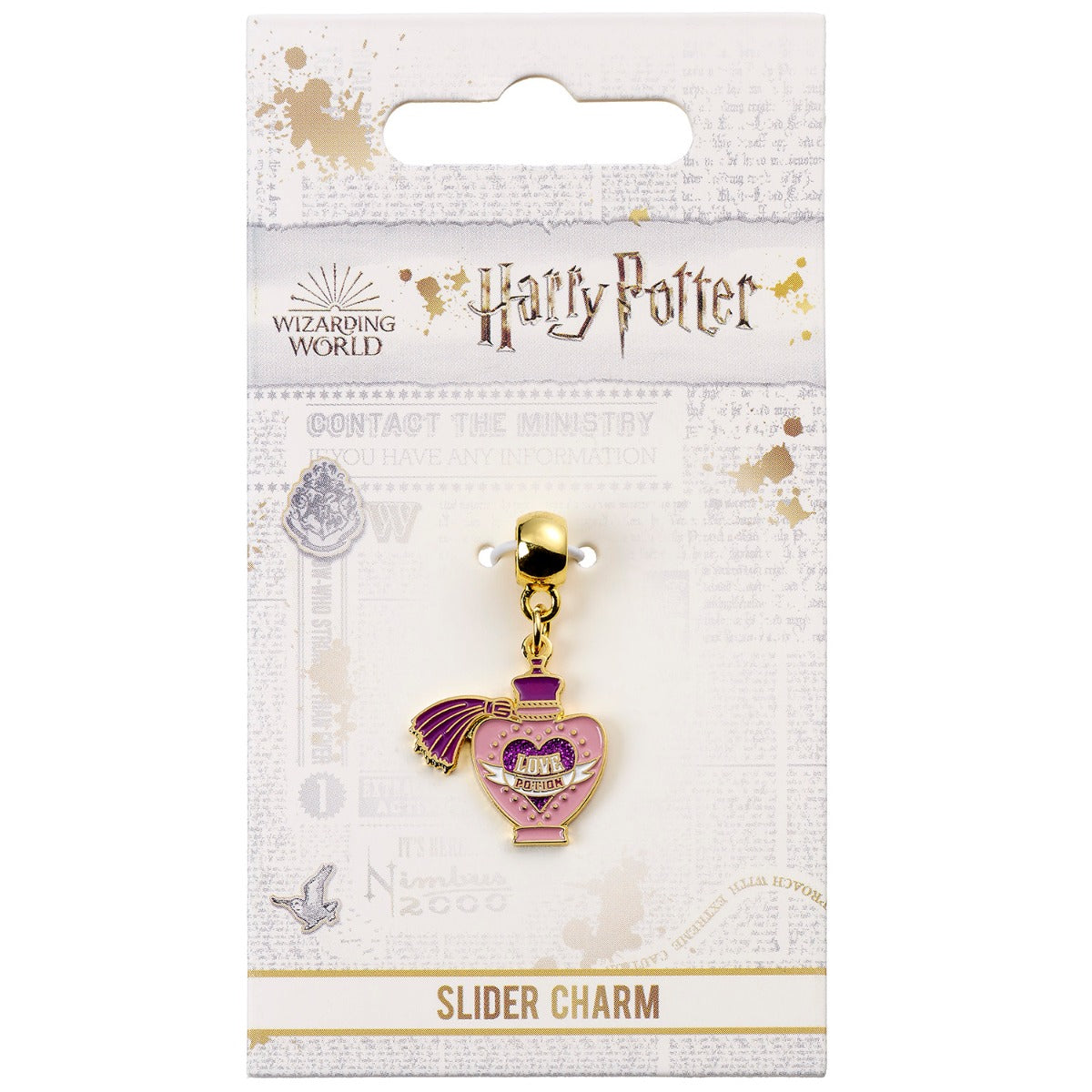 Harry Potter Gold Plated Love Potion Charm: 2 - Jewellery By Harry Potter