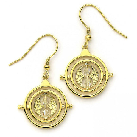 Harry Potter Gold Plated Time Turner Earrings: 3 - Jewellery By Harry Potter