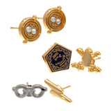 Gold Plated Harry Potter Earring Set: 1 - Jewellery By Harry Potter