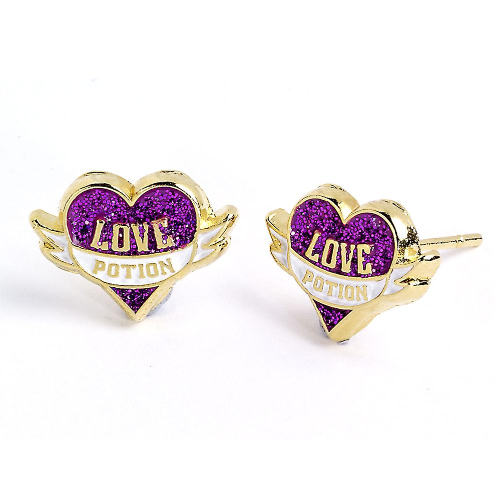 Harry Potter Gold Plated Earrings Love Potion: 1 - Jewellery By Harry Potter