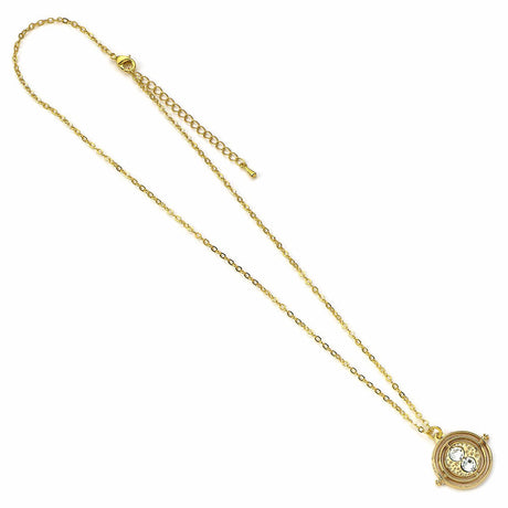 Gold Plated Time Turner Necklace: 3 - Jewellery By Harry Potter