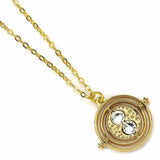 Gold Plated Time Turner Necklace: 1 - Jewellery By Harry Potter