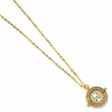 Gold Plated Time Turner Necklace: 2 - Jewellery By Harry Potter