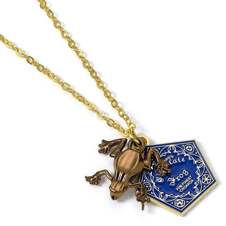 Chocolate Frog Gold Plated Necklace: 1 - Jewellery By Harry Potter