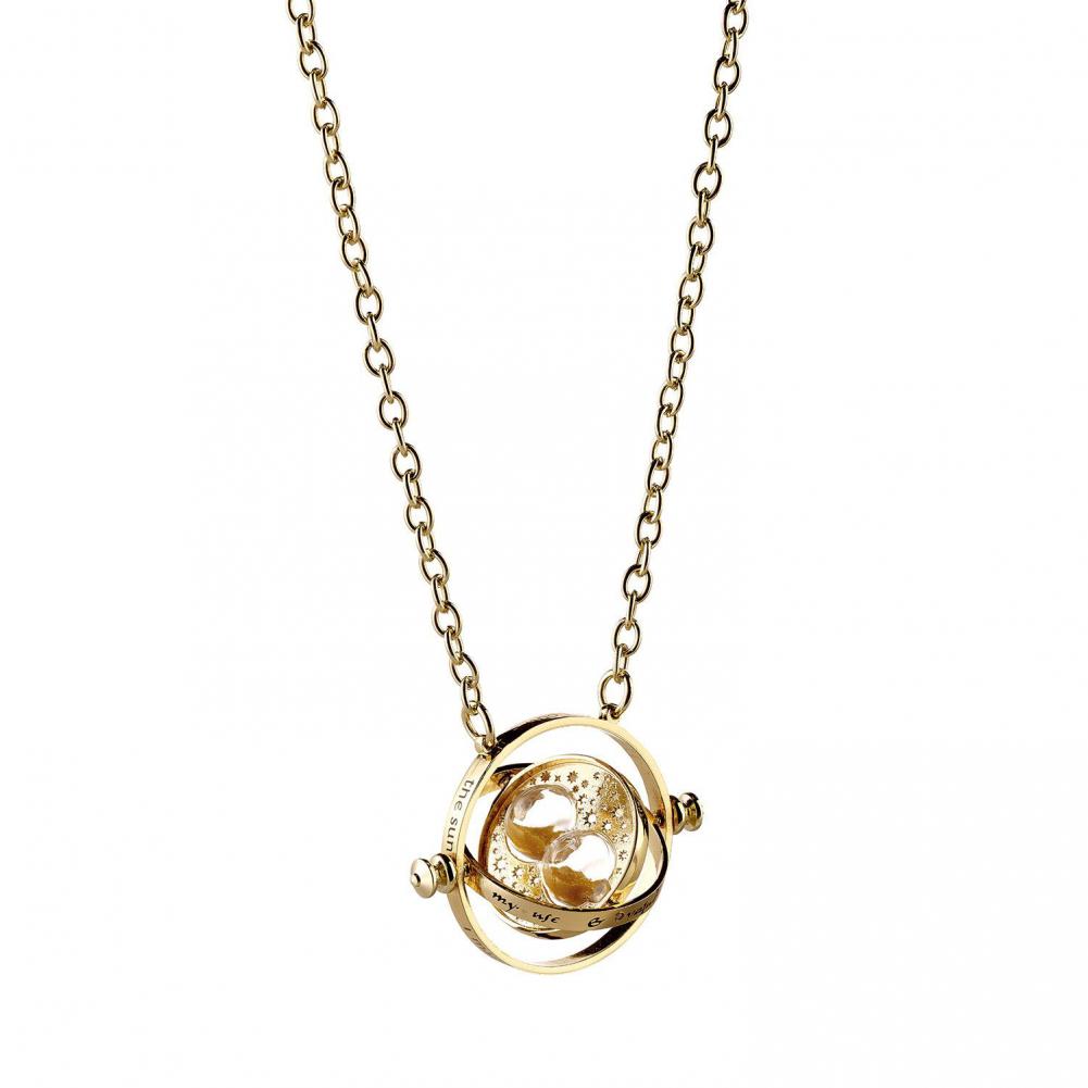 Harry Potter Gold Plated Time Turner Necklace: 2 - Jewellery By Harry Potter