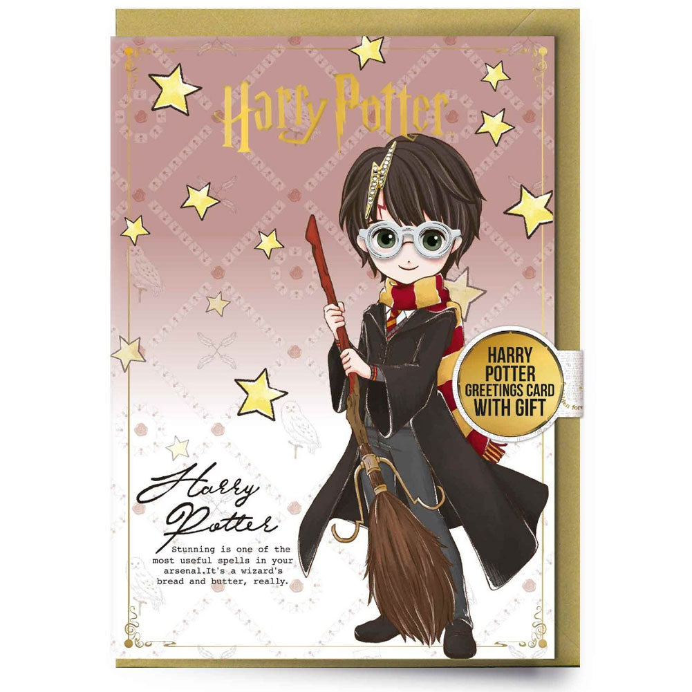 Harry Potter Card with Pin Badges: 1 - Greeting Cards By Harry Potter