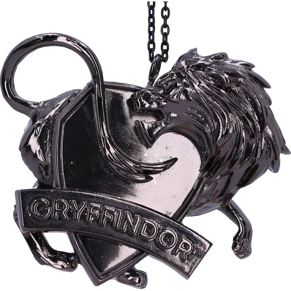 Gryffindor Crest Silver Hanging Ornament: 6 - Decorations By Harry Potter