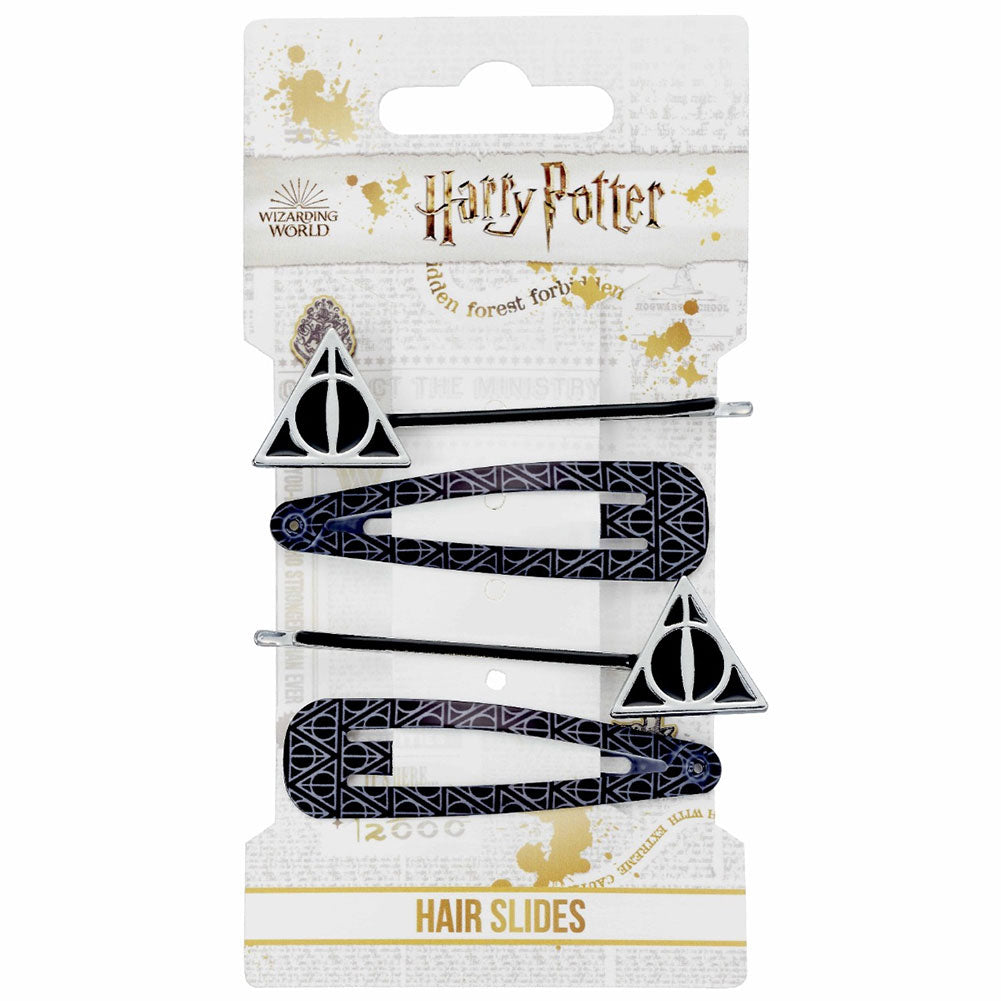 Harry Potter Deathly Hallows Hair Clips Set: 2 - Accessories By Harry Potter