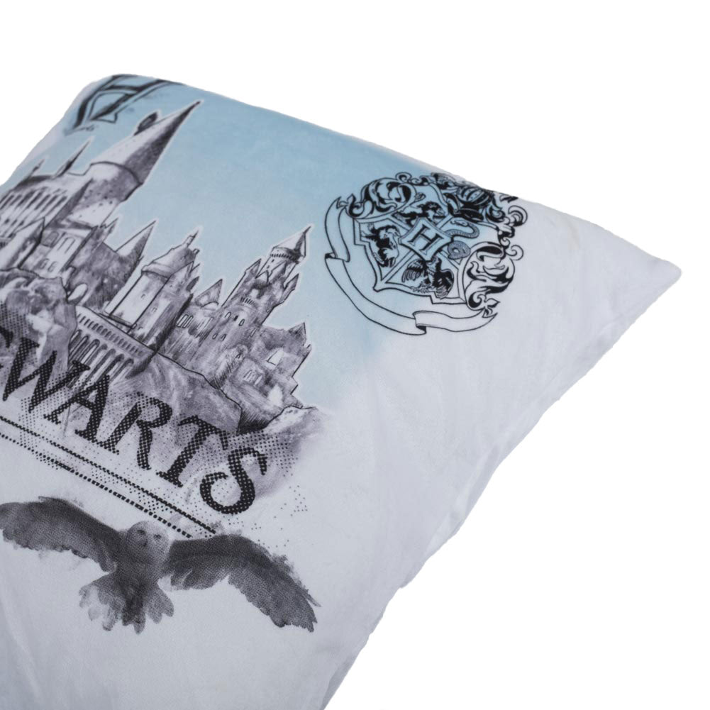 Hogwarts Velvet Feel Cushion with Hedwig: 3 - Cushions By Harry Potter