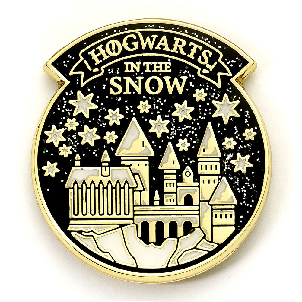 Hogwarts Winter Greetings Card with Badge: 2 - Greeting Cards By Harry Potter