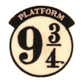 Platform 9 & 3 Quarters Iron-On Patch: 1 - Badges By Harry Potter