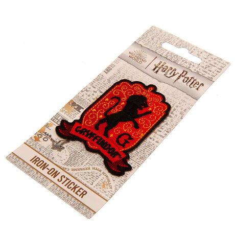 Harry Potter Iron-On Patch Gryffindor: 3 - Badges By Harry Potter