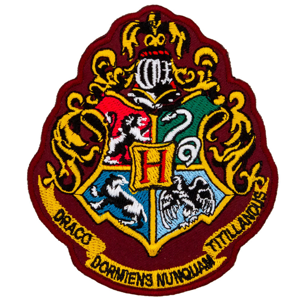 Harry Potter Iron-On Patch Hogwarts Crest: 1 - Badges By Harry Potter