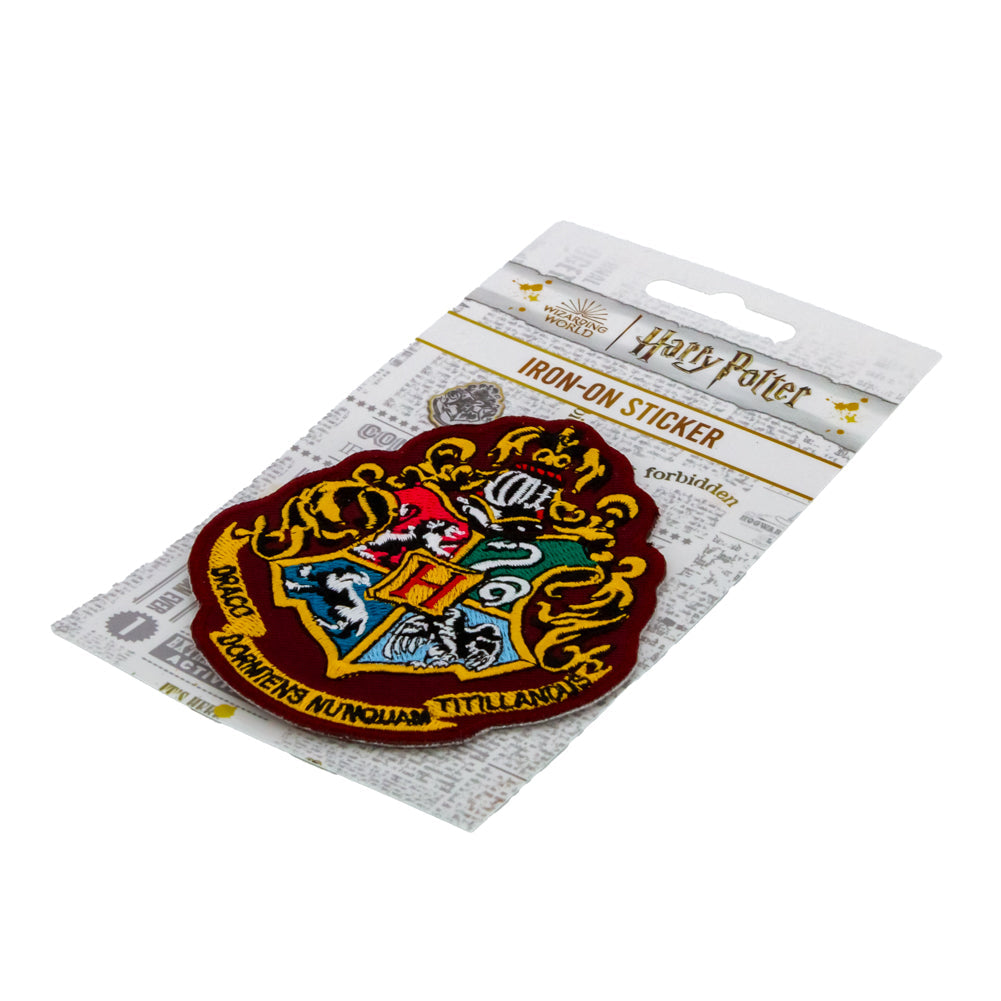 Harry Potter Iron-On Patch Hogwarts Crest: 3 - Badges By Harry Potter