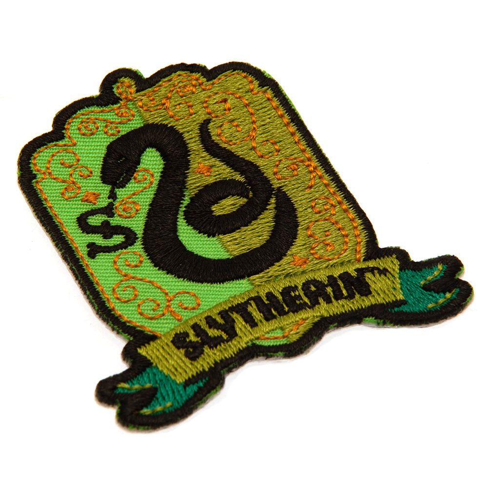 Slytherin Iron-On Patch: 2 - Badges By Harry Potter