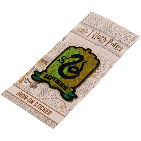 Slytherin Iron-On Patch: 3 - Badges By Harry Potter