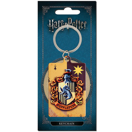 Hufflepuff Metal Keyring - Harry Potter: 3 - Keyrings By Harry Potter