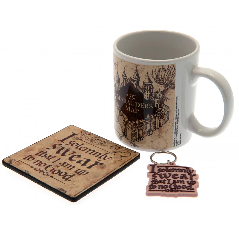 Harry Potter Marauders Map Mug & Coaster Set: 1 - Keyrings By Harry Potter