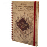 Marauders Map A5 Notebook: 1 - Notebooks By Harry Potter