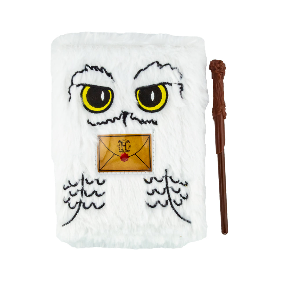 Hedwig Owl Notebook & Wand Pen Set: 5 - Notebooks By Harry Potter