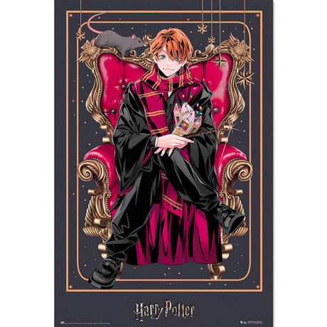 Ron and Scabbers Dynasty Maxi Poster: 1 - Posters By Harry Potter