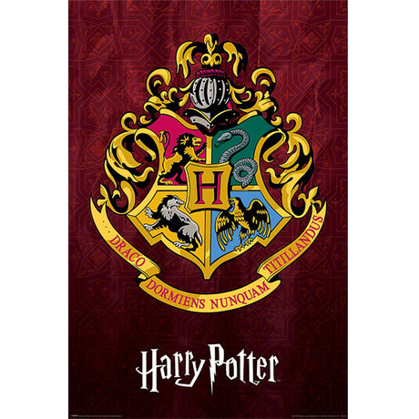 Hogwarts Crest Rolled Maxi Poster 61x91cm: 1 - Posters By Harry Potter