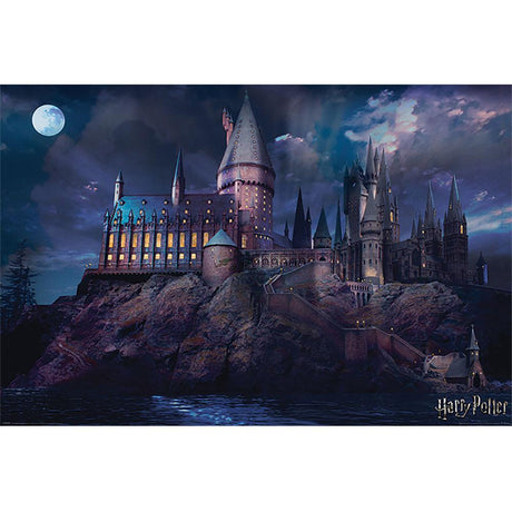 Harry Potter Poster Hogwarts Night 299: 1 - Posters By Harry Potter