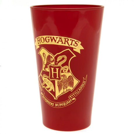 Harry Potter Large Glass with Hogwarts Crest: 2 - Glassware By Harry Potter