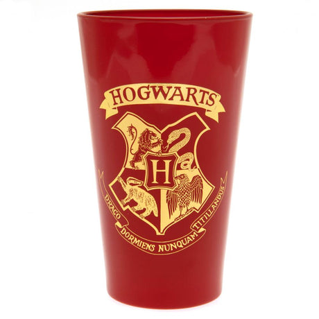 Harry Potter Large Glass with Hogwarts Crest: 1 - Glassware By Harry Potter