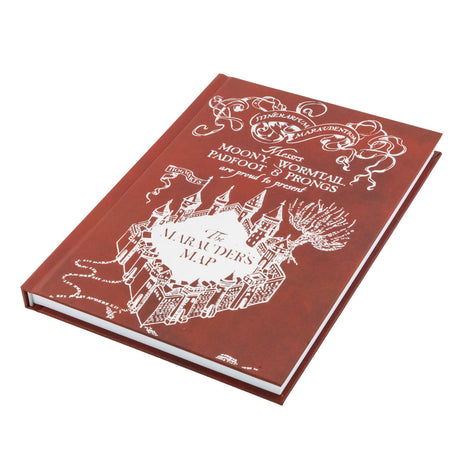 Marauder’s Map Premium A5 Notebook: 4 - Notebooks By Harry Potter