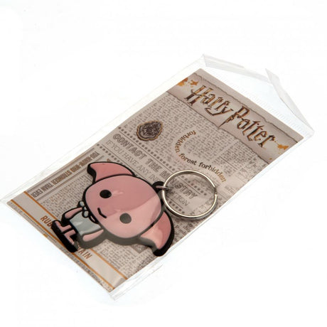 Chibi Dobby PVC Keyring: 3 - Keyrings By Harry Potter