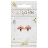 Fawkes Rose Gold Plated Earrings: 2 - Jewellery By Harry Potter