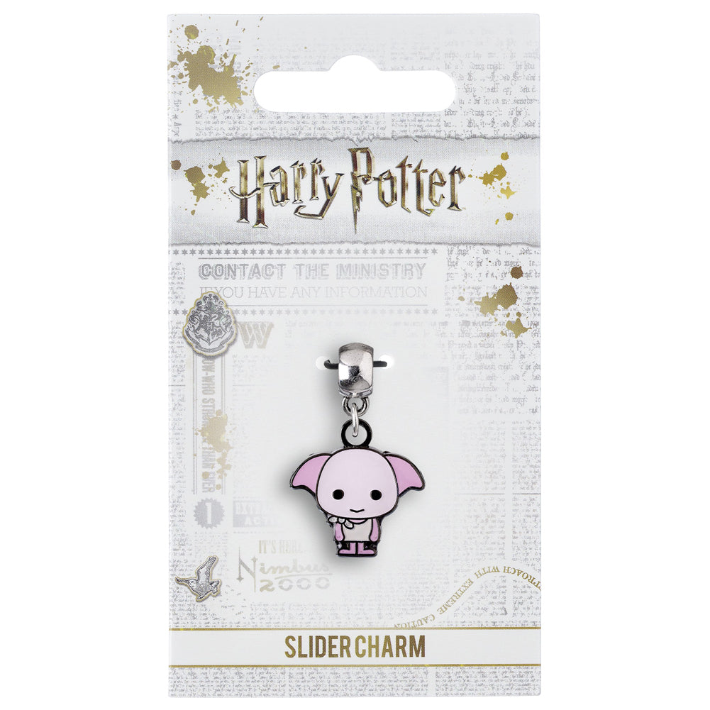 Chibi Dobby Silver Plated Charm: 2 - Jewellery By Harry Potter